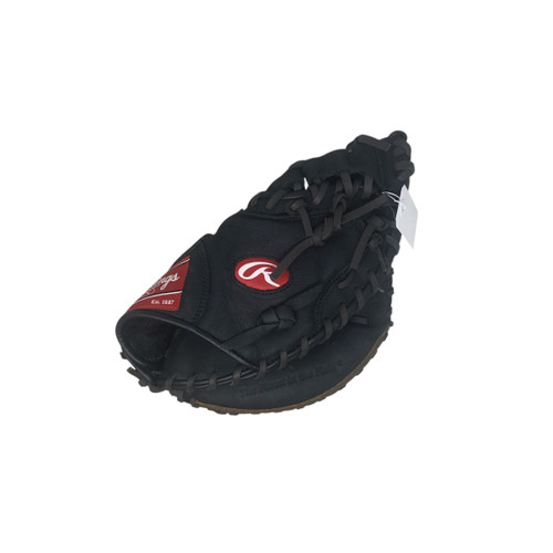 Vist Large View of Product Image Which is Used Rawlings D325BWCM BB/SB Catchers RH Throw Black 32 1/2"