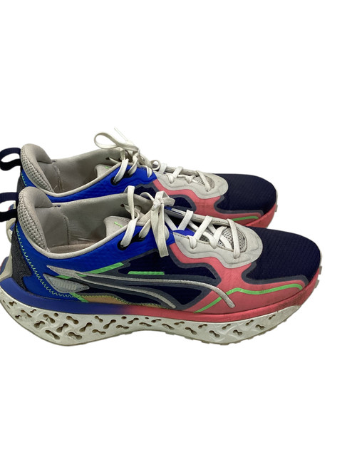 Vist Large View of Product Image Which is Used Puma XETIC Running/X-Train Shoes M Navy And White Senior 10