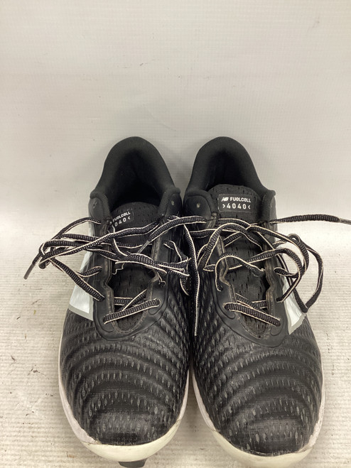 Vist Large View of Product Image Which is Used New Balance FUELCELL BB/SB Cleats Black Senior 7.5
