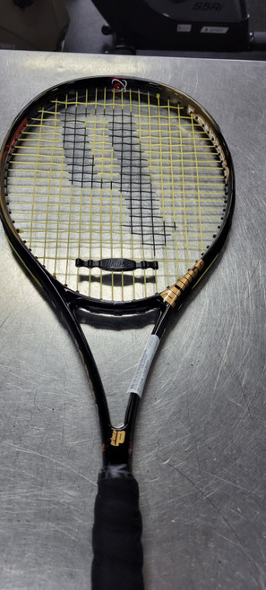 Vist Large View of Product Image Which is Used Prince LONGBODY Adult Tennis Racquet Black 4 3/8"