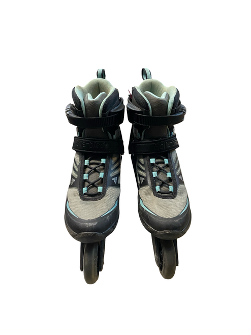 Vist Large View of Product Image Which is Used Rollerblade ZETRA BLADE Senior Rec Fitness Skates Black Senior 9