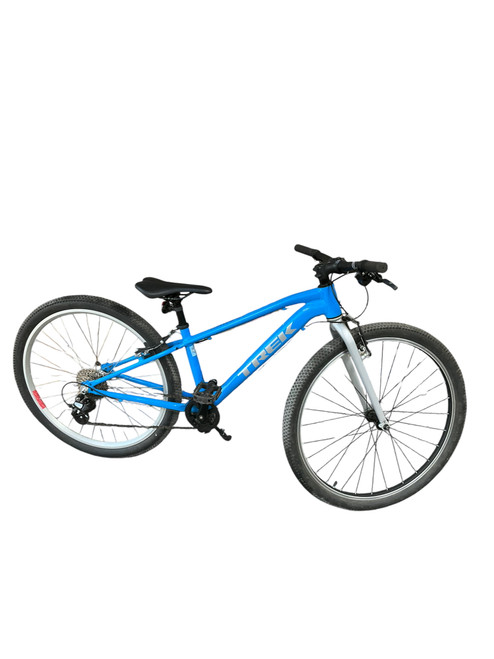 Vist Large View of Product Image Which is Used Trek WAHOO 24 Mountain Bike Boys Royal Blue 24"
