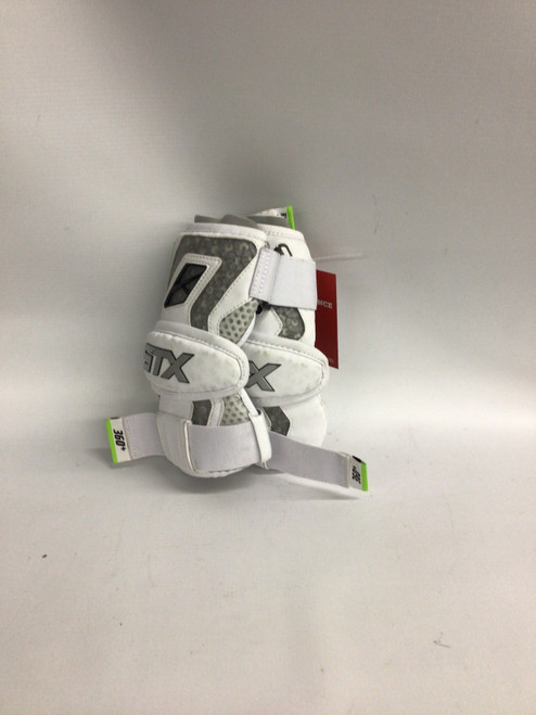 Vist Large View of Product Image Which is Lacrosse elbow guards STX size small
