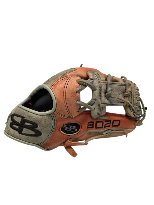 Vist Large View of Product Image Which is Used BoomBah 8020 ADVANCED BB/SB Glove RH Throw Cardinal 12"