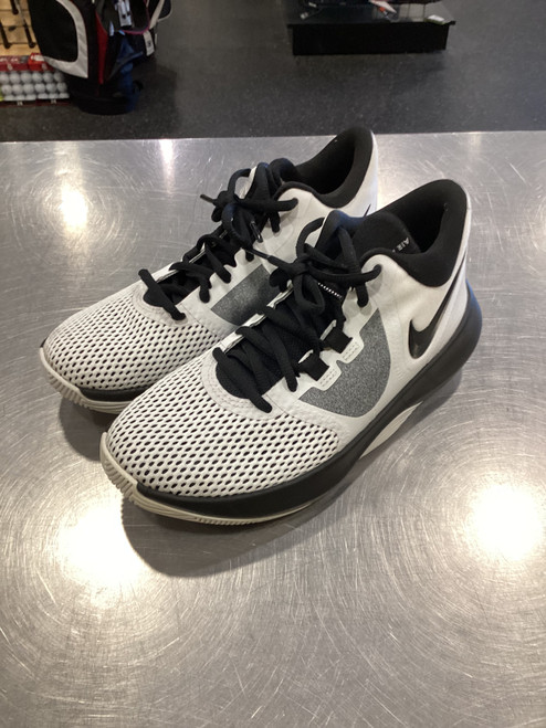 Vist Large View of Product Image Which is Used Nike AIR PRECISION Basketball Shoes W White Senior 6