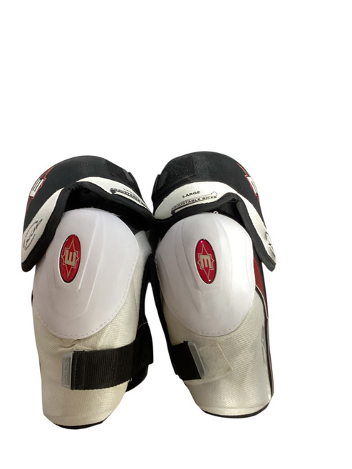 Vist Large View of Product Image Which is Used Easton EQ50 Senior Elbow Pads LG