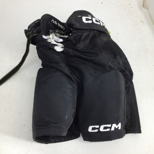 Vist Large View of Product Image Which is Used CCM AS 580 JR LG HOCKEY PANTS Junior Pant Black LG