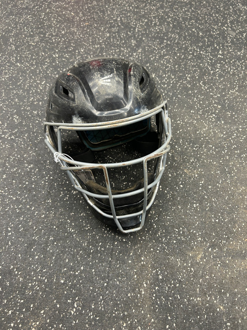 Vist Large View of Product Image Which is Used Easton GAMETIME Catchers Helmet w/Mask Black SM