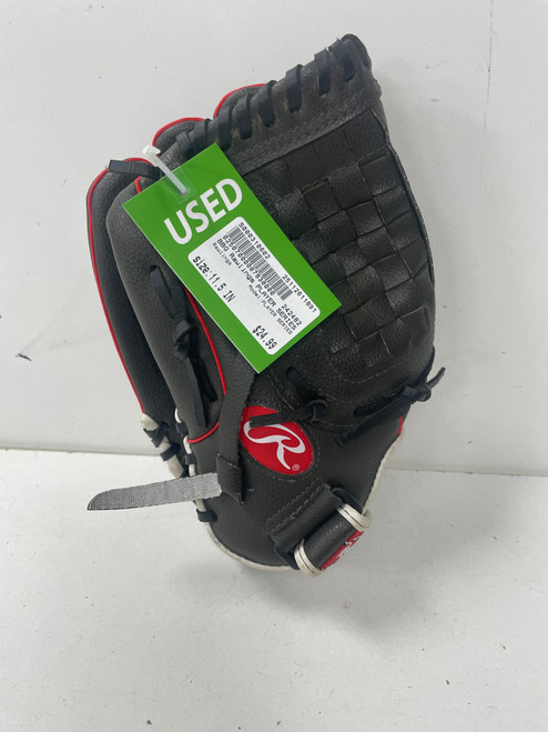 Vist Large View of Product Image Which is Used Rawlings PLAYER SERIES BB/SB Glove LH Throw None 11 1/2"