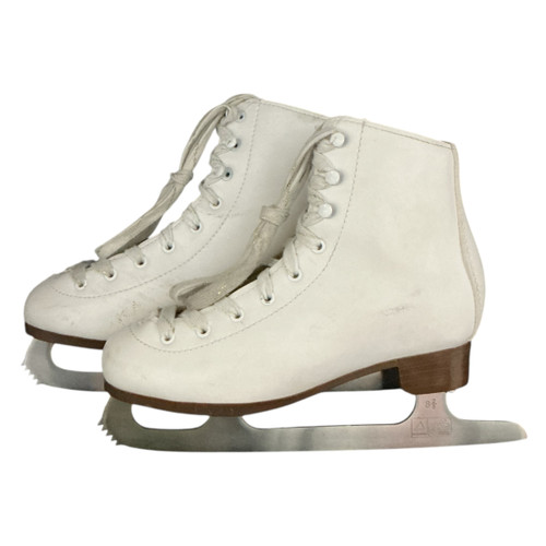 Vist Large View of Product Image Which is Used DBX CLASSIC Girls Figure Skate White Junior 03