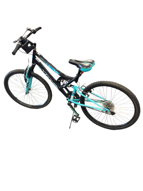 Vist Large View of Product Image Which is Used Huffy TRAIL RUNNER 26 Mountain Bike Womens Teal 43-47cm - 17-18" - MD Frame