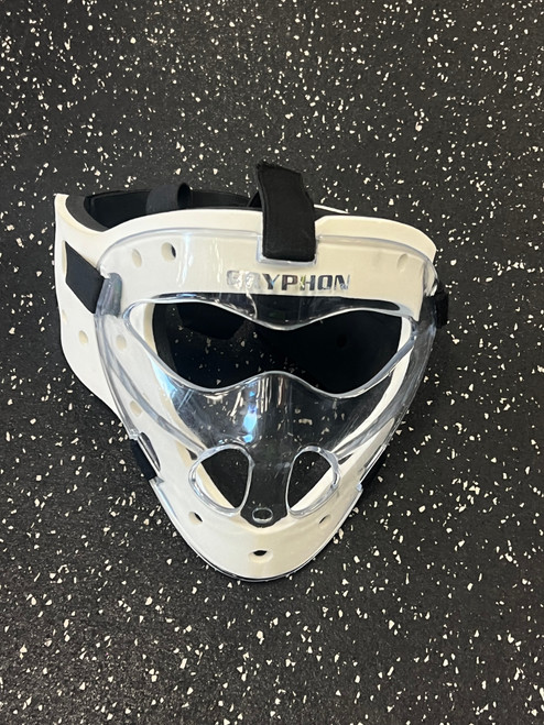 Vist Large View of Product Image Which is Used GRYPHON FACE MASK FH Facial Protection White Senior