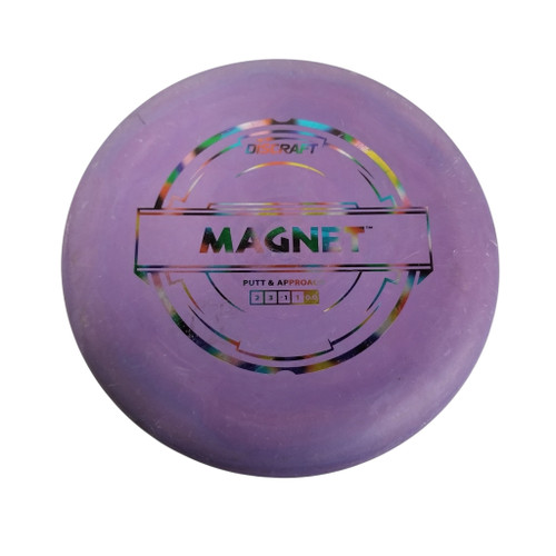 Vist Large View of Product Image Which is Used Discraft MAGNET Disc Golf Putter Purple