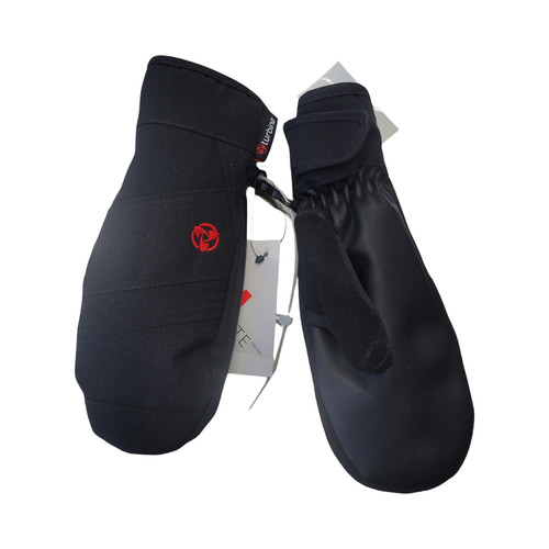 Vist Large View of Product Image Which is Used Turbine BOYS STRIKER MITTEN Outerwear Boys Gloves Black SM