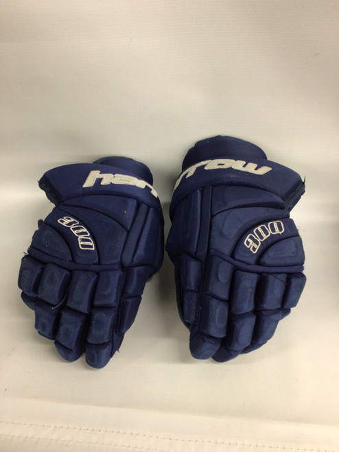 Vist Large View of Product Image Which is Used Harrow 300 Senior Gloves Navy Blue 14"