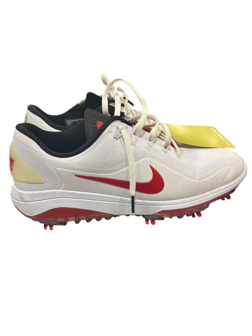 Vist Large View of Product Image Which is Used Nike Mens Golf Shoes Red And White Senior 8