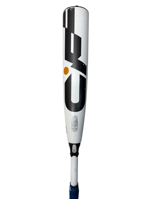 Vist Large View of Product Image Which is Used Demarini 2021 CF 29/19 -10 USSSA 2 3/4 Bat - White/Black/Orange