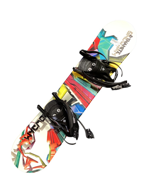 Vist Large View of Product Image Which is Used Snowjam DYNAMITE Boys Snowboard/Binding 110 cm
