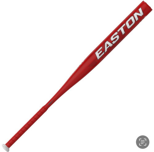 Vist Large View of Product Image Which is New Easton Alpha ESU5AL1B 34/27 -7 Slowpitch Bat - Red and White