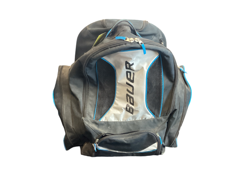Vist Large View of Product Image Which is Used Bauer Jr Hockey Wheeled Black