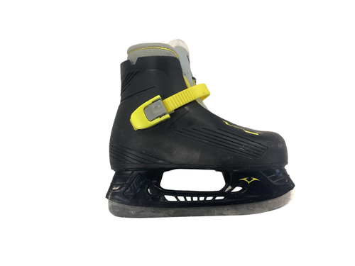 Vist Large View of Product Image Which is Used VIC KIDS REC SKATES Boys Softboot Skate Black Youth 12.0