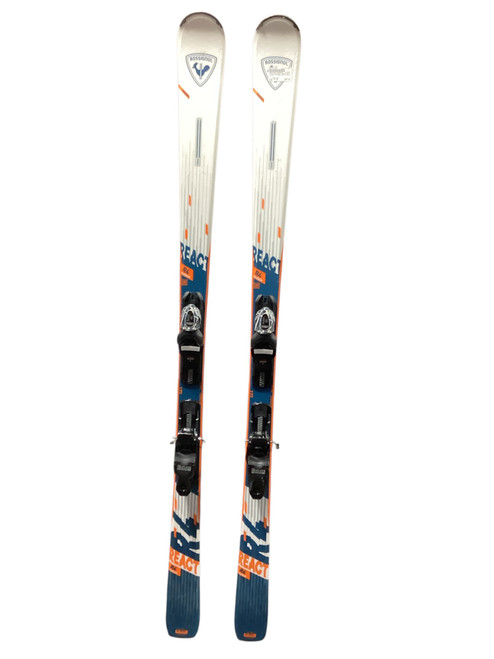 Vist Large View of Product Image Which is Used Rossignol REACT R4 CARBON Mens DH Ski/Binding Royal Blue 177 cm