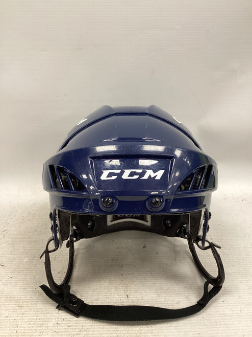 Vist Large View of Product Image Which is Used CCM FL60 Hockey Helmet Only Navy Blue MD