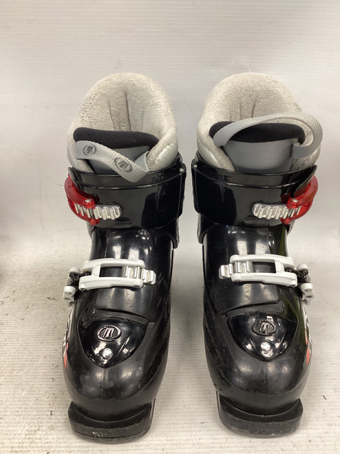Vist Large View of Product Image Which is Used Tecnica RJ Boys DH Ski Boot Black 180 MP - Y11