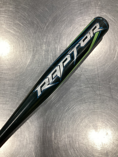 Vist Large View of Product Image Which is Used Rawlings RAPTOR BB/SB USA 2 1/4 Bat 30"