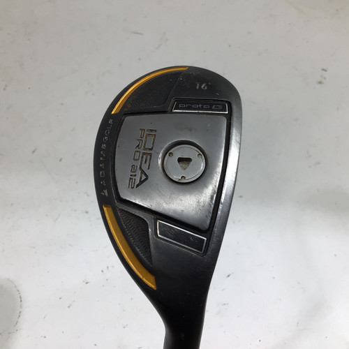 Vist Large View of Product Image Which is Used Adams Golf IDEA PRO A12 2 HYB 16 DEG RH S FLEX Mens Hybrid Club RH 2 Hybrid