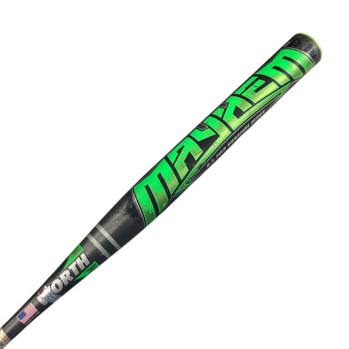 Vist Large View of Product Image Which is Used Worth MAYHEM BB/SB Slowpitch Bat 34"