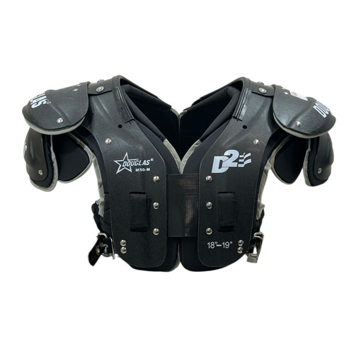 Vist Large View of Product Image Which is Used Douglas D2 18-19 FB Shoulder Pads Black MD
