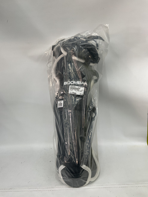Vist Large View of Product Image Which is Used BoomBah SHIN GUARDS NEW Catchers Leg Guards Black Intermed