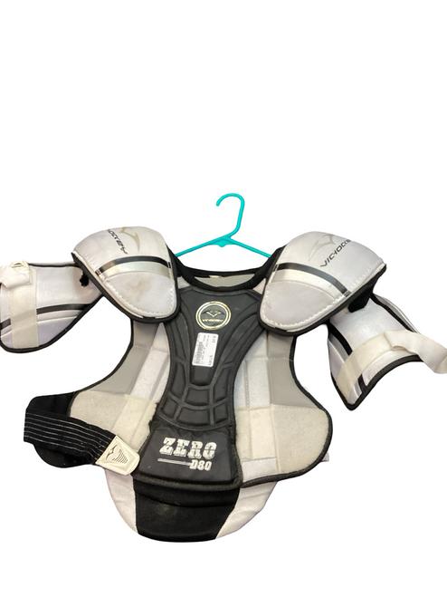 Vist Large View of Product Image Which is Used Vic ZERO D80 Senior Shoulder Pads L/XL