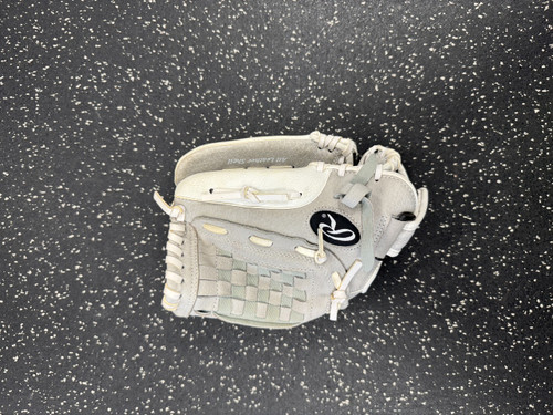 Vist Large View of Product Image Which is Used Rawlings HFP120GW BB/SB Glove RH Throw White 12"
