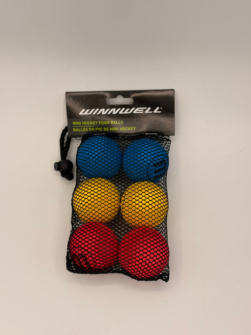Vist Large View of Product Image Which is New KNEE HOCKEY BALL 6PK