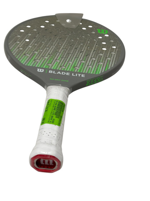 Vist Large View of Product Image Which is New Wilson BLADE LITE GRUUV V2 PLATFORM Padel Racket 4 1/4"