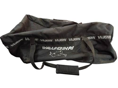 Vist Large View of Product Image Which is Used Vaughn Sr Hockey Carry Goalie Black