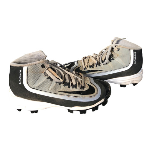 Vist Large View of Product Image Which is Used Nike HURACHE BB/SB Cleats Grey Junior 04
