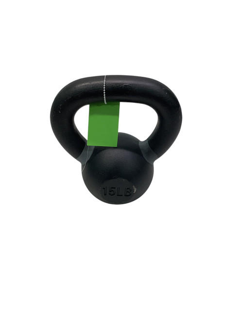 Vist Large View of Product Image Which is Used Kettle Dumbbell (Each) Black 15 lb