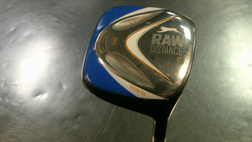 Vist Large View of Product Image Which is Used Slazenger RAW DISTANCE Mens Fairway Wood RH 3 Wood