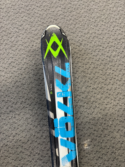 Vist Large View of Product Image Which is Used Volkl JR RTM Boys DH Ski/Binding None 120 cm