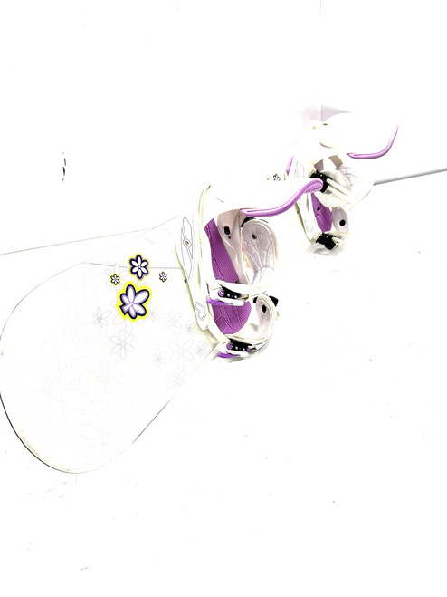 Vist Large View of Product Image Which is Used Spice GLEAM Womens Board/Bindings White 138 cm