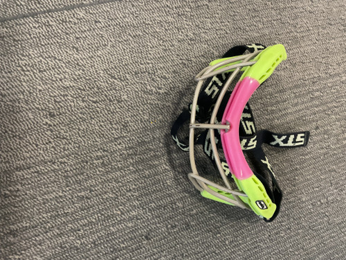 Vist Large View of Product Image Which is Used STX 2 SEE GOGGLES Lacrosse Facial Protect Green SM