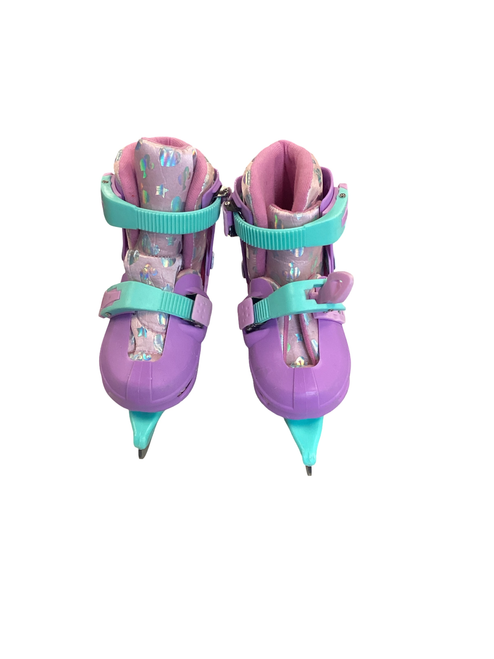 Vist Large View of Product Image Which is Used BARBIE KIDS ADJ SKATE Girls Softboot Skate Pink Adjustable
