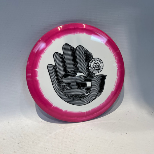 Vist Large View of Product Image Which is Used Innova WRAITH Disc Golf Mid Range Pink