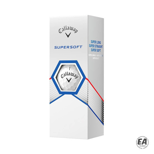 Vist Large View of Product Image Which is New Callaway SUPER SOFT - 3 Ball - Golf Ball Sleeve
