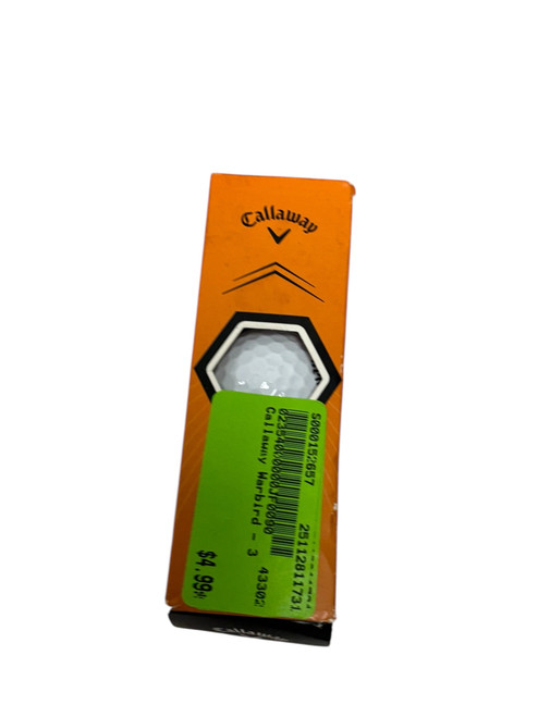 Vist Large View of Product Image Which is New Callaway Warbird - 3 Ball - Golf Ball Sleeve