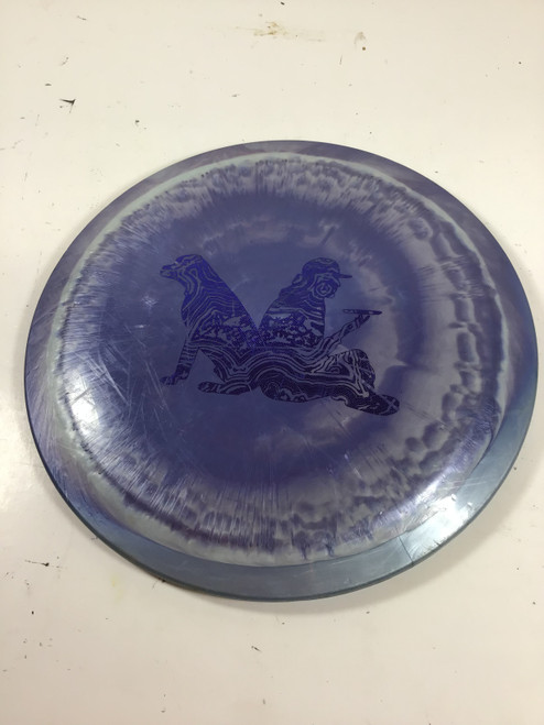 Vist Large View of Product Image Which is Used Prodigy 500 H3 Disc Golf Driver Royal Blue 175g