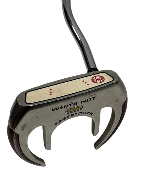 Vist Large View of Product Image Which is Used Odyssey WHITE HOT SABERTOOTH XG Golf Putter RH 35"